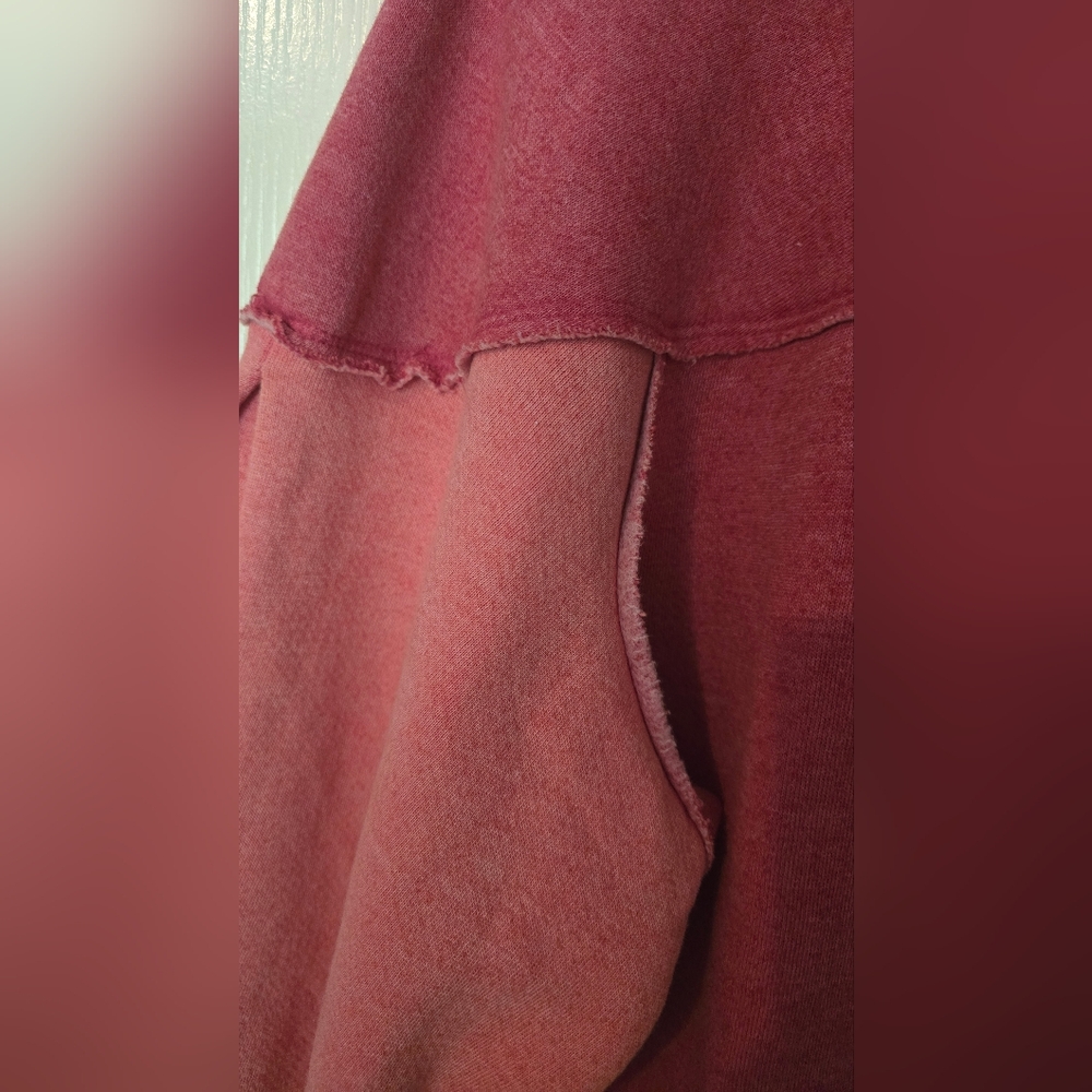 We The Free Two-Tone Pink Cowl Neck Sweater - Picture 2 of 9